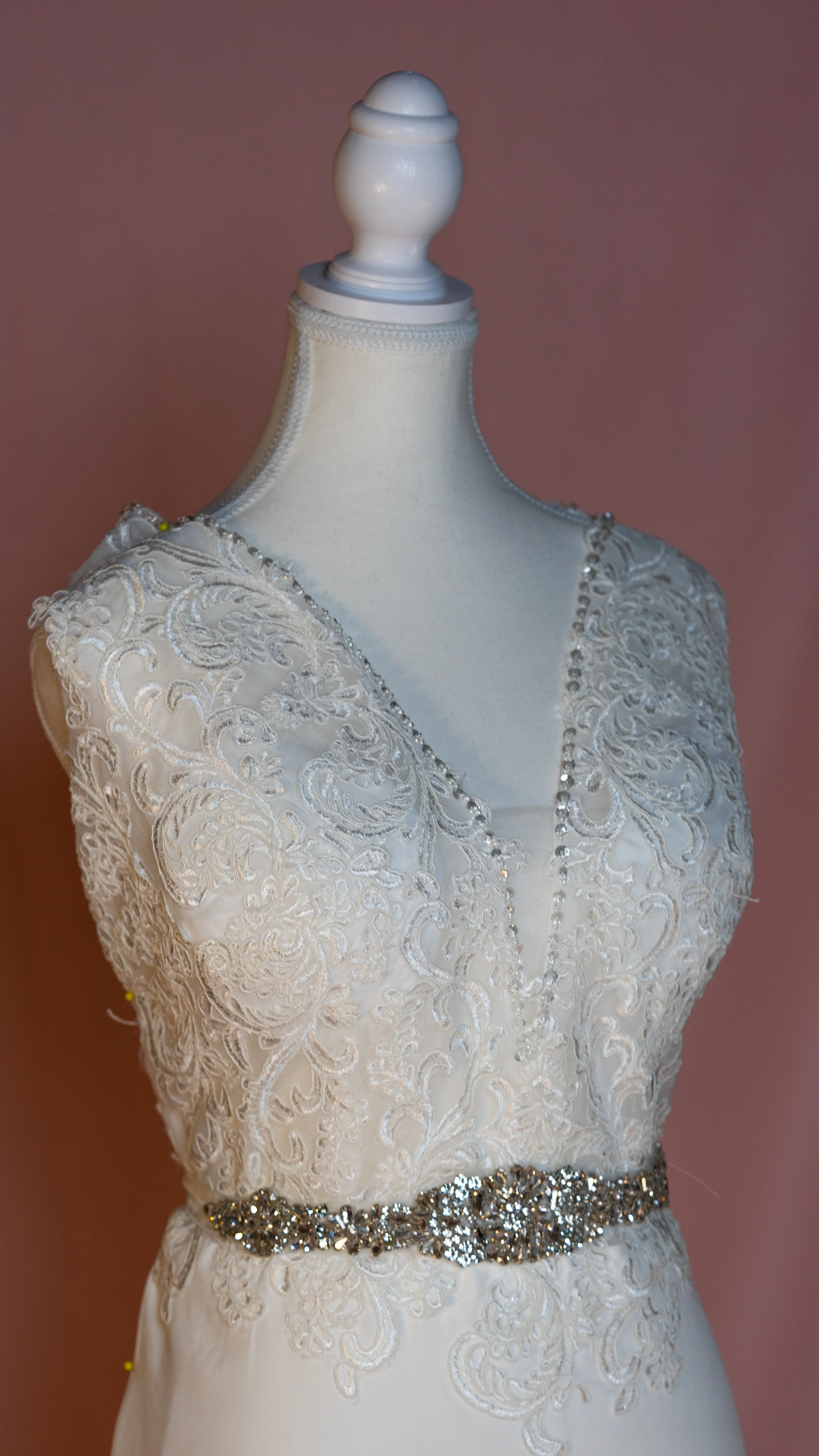 Bridal gown alteration and fitting work by Brides Oasis