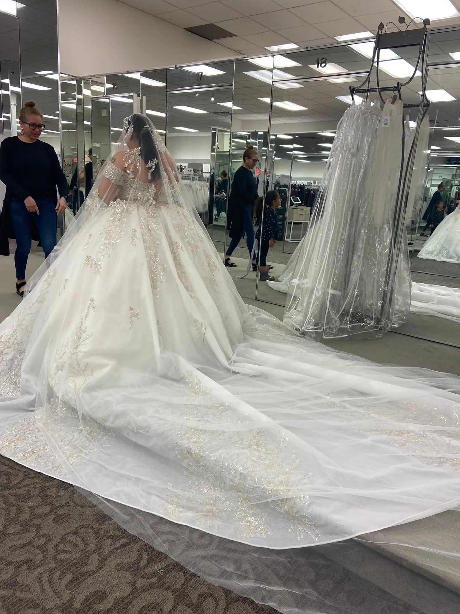 Bridal gown alteration and fitting work by Brides Oasis